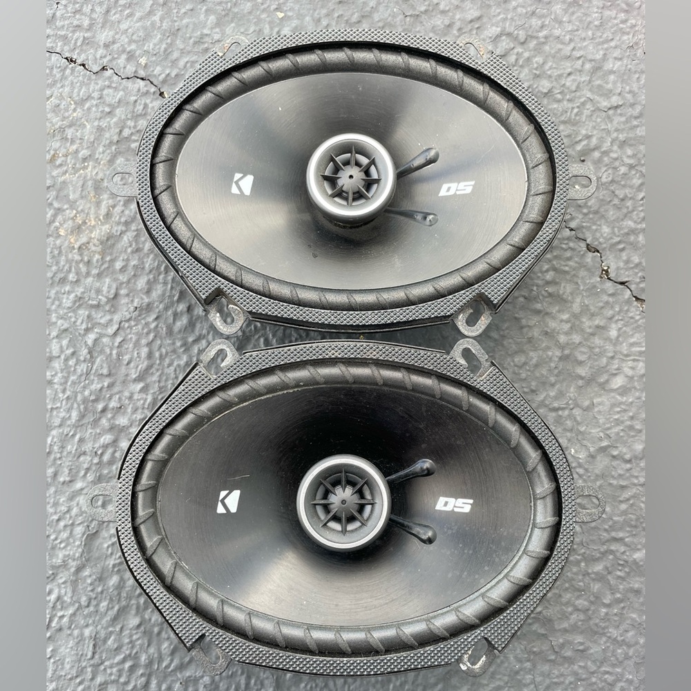 Kicker 43DSC6804 DS Series 6"x8" 2-Way Car Speakers Pair